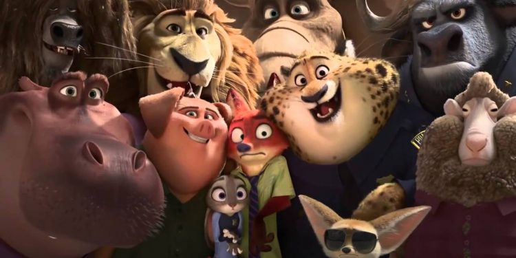 Zootopia, Nominee for Best Animated Feature