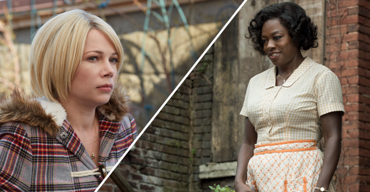Michelle Williams and Viola Davis are nominated for Best Supporting Actress at the Oscars