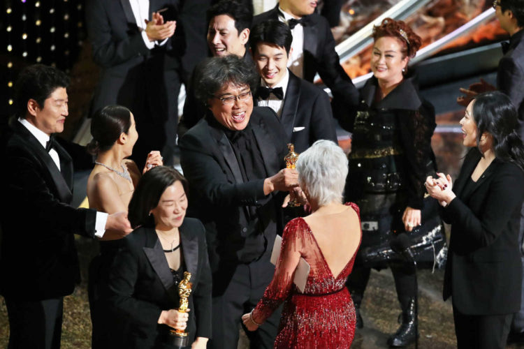 Bong Joon-ho's Parasite wins Best Picture at the Oscars