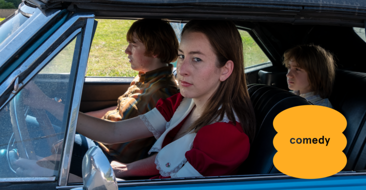 Cooper Hoffman and Alana Haim in Paul Thomas Anderson's Licorice Pizza